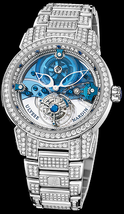 Replica Ulysse Nardin Exceptional Royal Blue Tourbillon 799-83-8 replica Watch